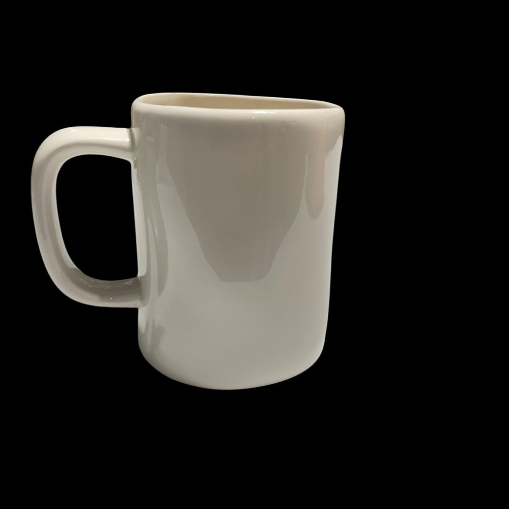 Rae Dunn Mug "Dad" White Large Letter Great Condition - Picture 3 of 8